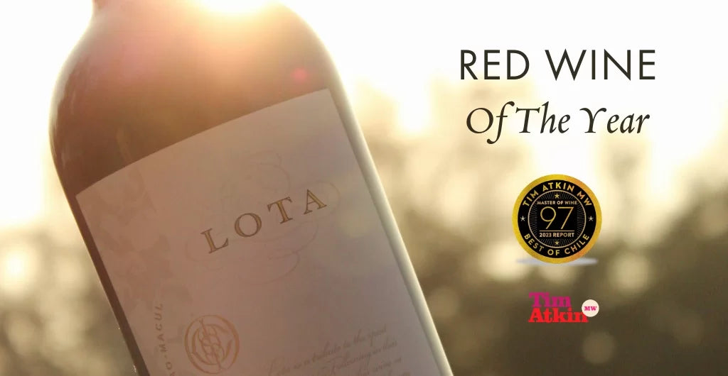 Lota es elegido Red Wine of The Year por el reconocido Máster of Wine británico Tim Atkin