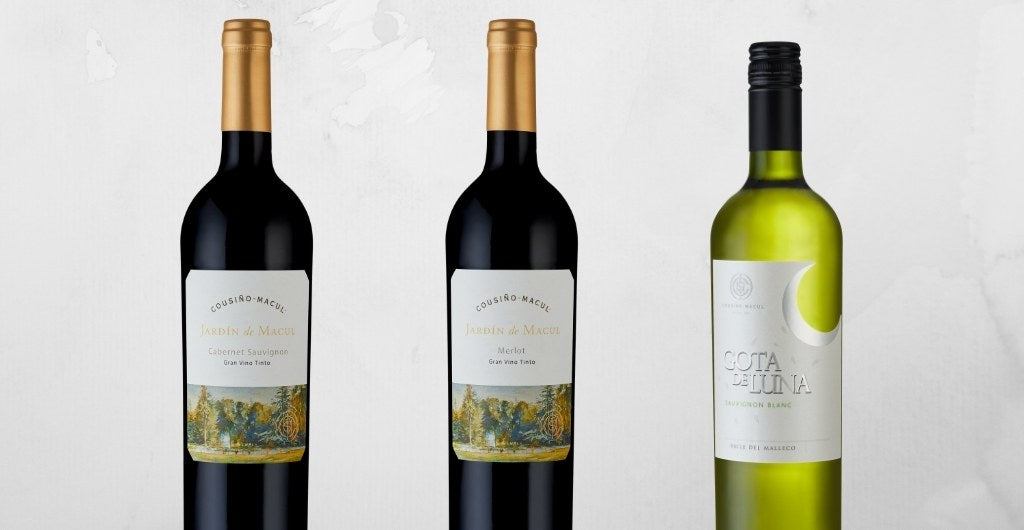 Vinos nuevos en nuestro portafolio: Jardín de Macul y Gota de Luna