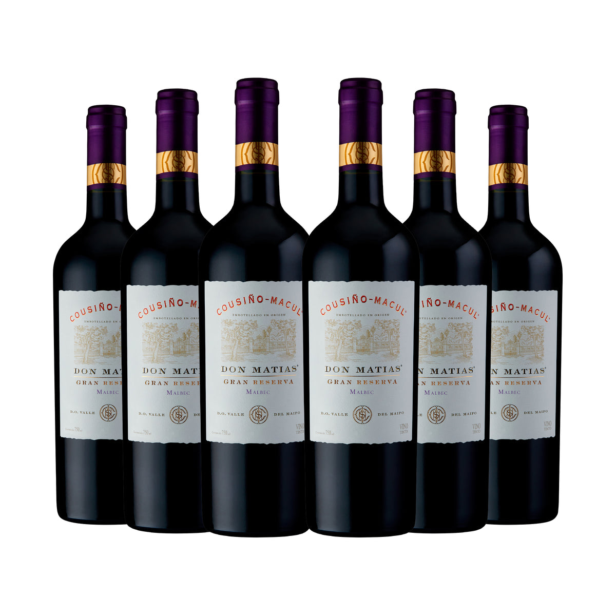 Caja 6 Don Matías Malbec