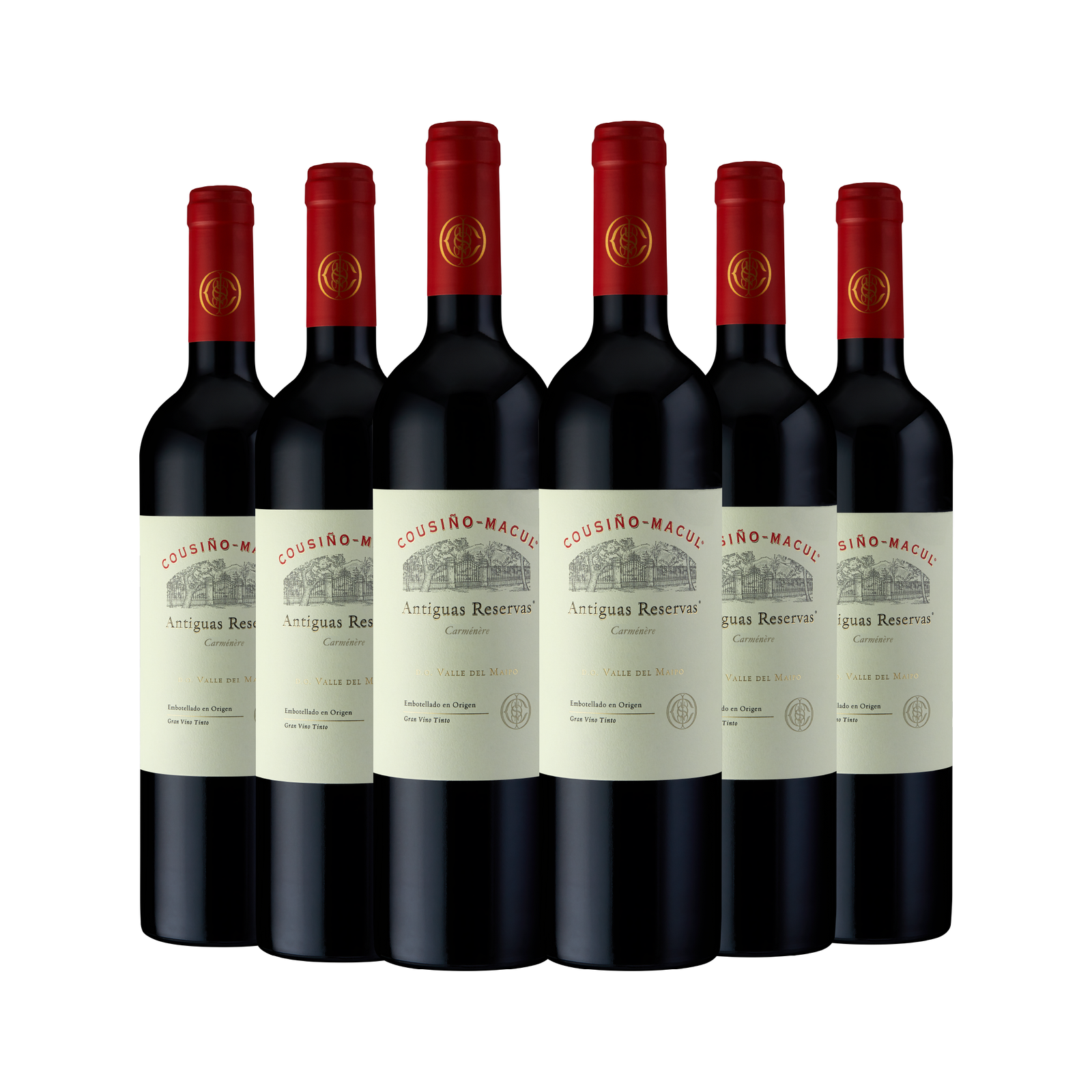 Caja 6 Antiguas Reservas Carmenere