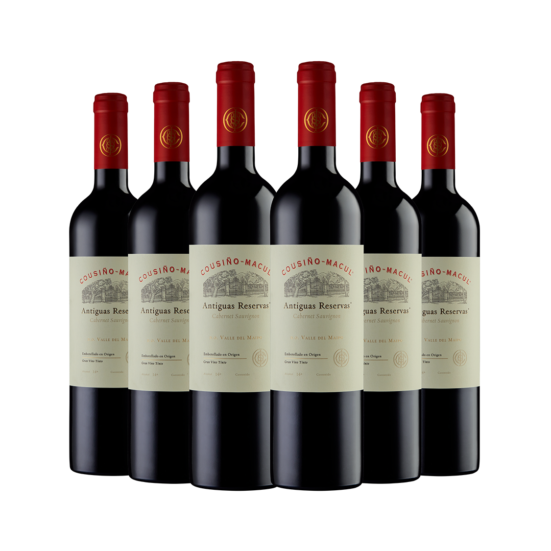 Box of 6 Antiguas Reservas Cabernet Sauvignon 375 ml