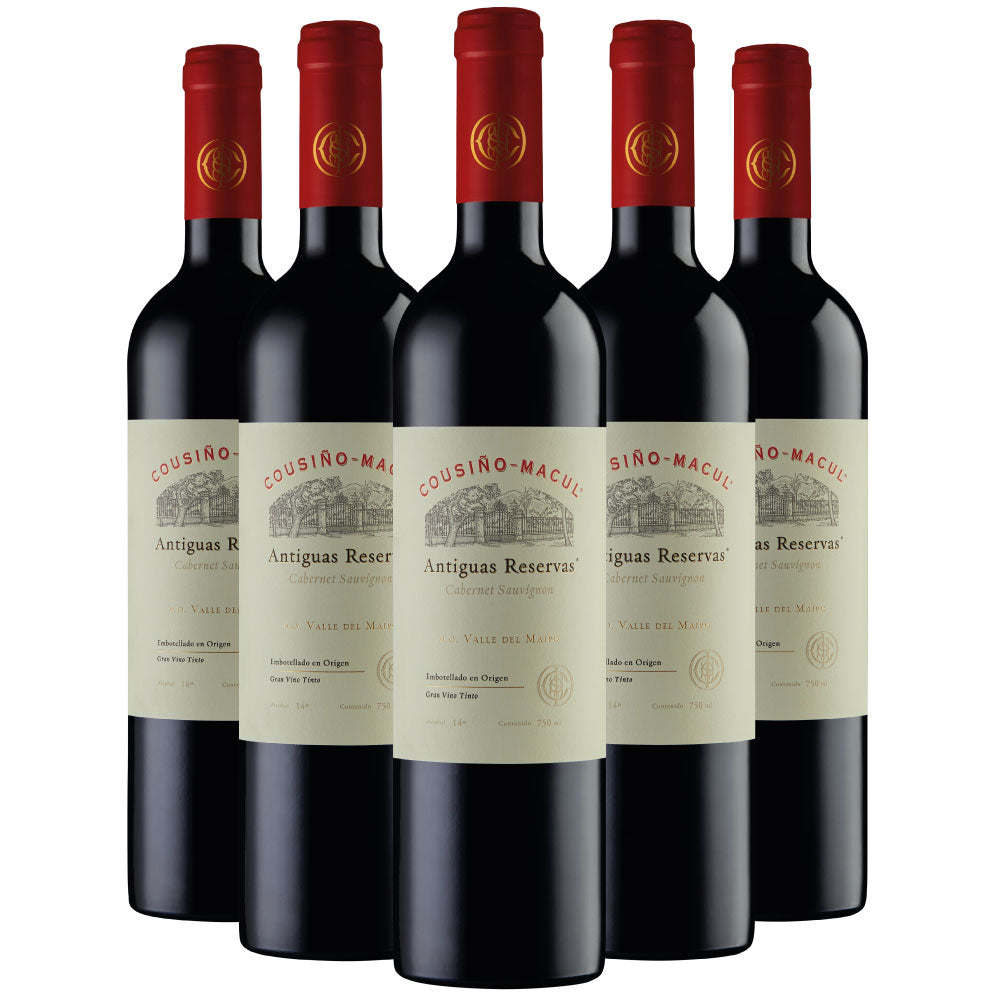 Caja 6 Antiguas Reservas Cabernet Sauvignon