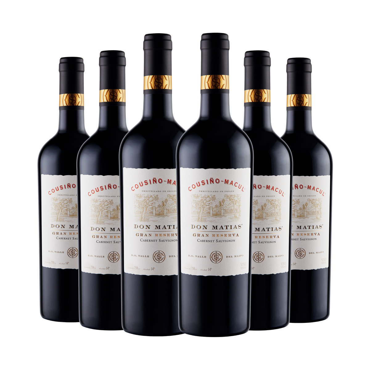 Caja 6 Don Matías Cabernet Sauvignon