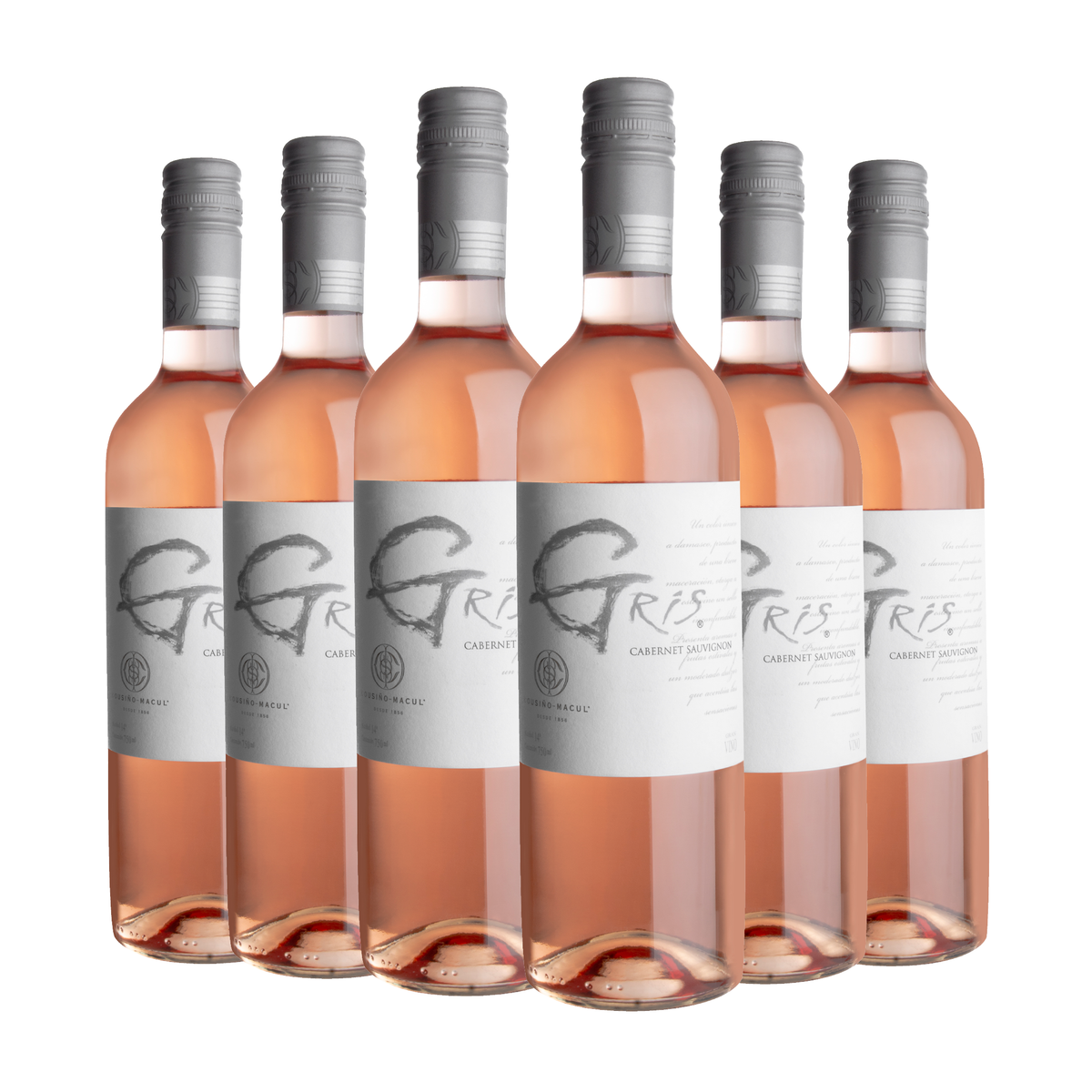 Caja 6 Gris - Cabernet Sauvignon