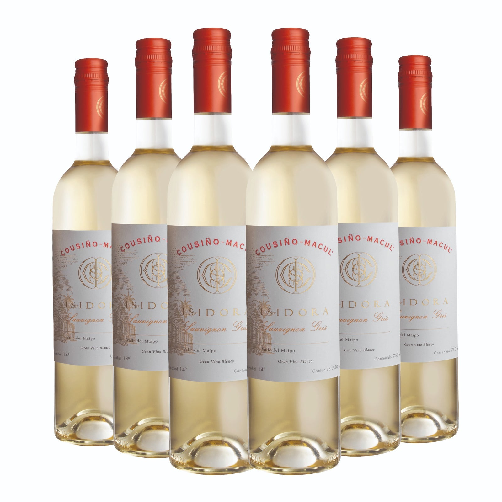 Caja 6 Isidora Sauvignon Gris